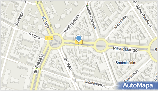 Parkomat, Piłsudskiego Józefa, marsz.115, Szczecin 70-420, 70-421, 70-422, 70-423, 70-460, 70-461, 70-462, 70-463 - Parkomat