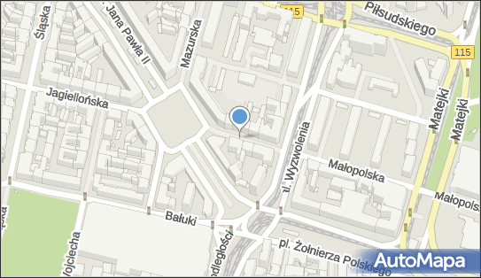 Parkomat, Małopolska 3, Szczecin 70-513 - Parkomat