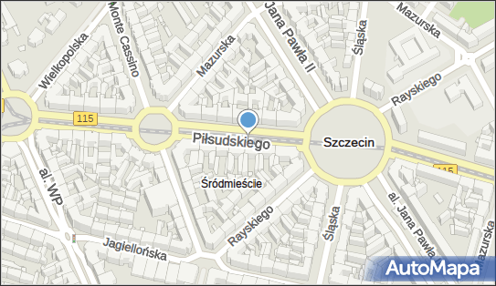 Parkomat, Piłsudskiego Józefa, marsz.115, Szczecin 70-420, 70-421, 70-422, 70-423, 70-460, 70-461, 70-462, 70-463 - Parkomat