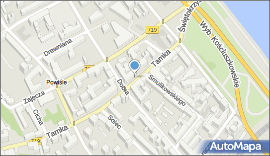 Parkomat, Tamka719, Warszawa 00-349, 00-355, 00-385 - Parkomat