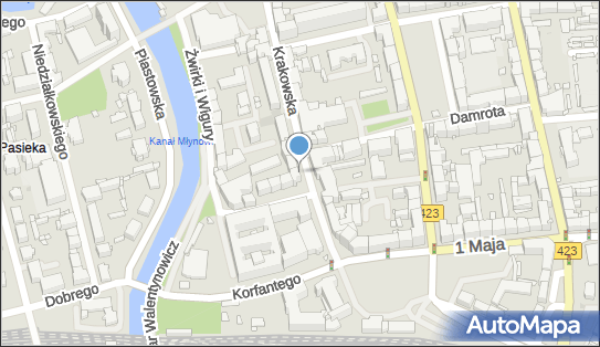 Parkomat, Krakowska 40a, Opole 45-075 - Parkomat