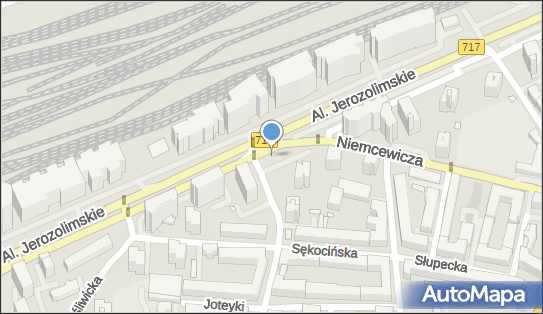 Parkomat, Aleje Jerozolimskie, Warszawa - Parkomat