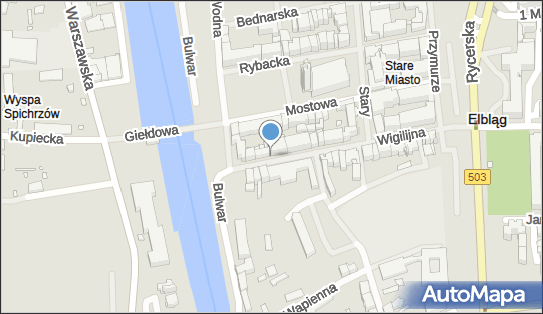 Parkomat, Świętego Ducha 26, Elbląg - Parkomat