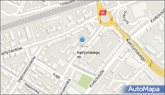 Parkomat, Kopernika Mikołaja, Olsztyn 10-510, 10-511, 10-512, 10-513, 10-551, 10-580 - Parkomat