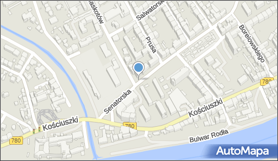 Parkometr 0895, Senatorska, Kraków 30-106 - Parkomat