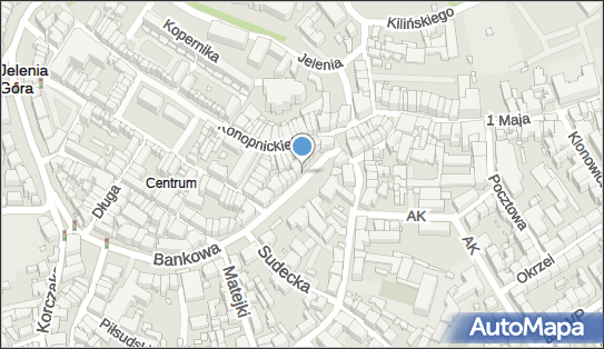 Parkometr 12, Bankowa, Jelenia Góra 58-500 - Parkomat