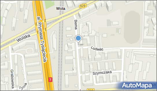 W260206, Bema Józefa, gen. 95, Warszawa 01-233 - Parkomat