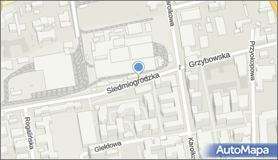 W260317, Siedmiogrodzka 1A, Warszawa 01-204 - Parkomat