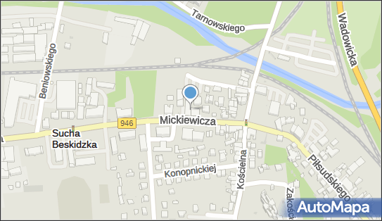 Pekao SA - Bankomat, pon-ndz 00:00-24:00, Sucha Beskidzka, godziny otwarcia