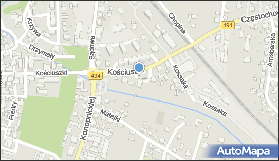 AS, Kościuszki 17, Olesno 46-300 - Pensjonat, numer telefonu
