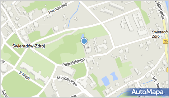 Odra, Piłsudskiego Józefa, marsz. 8, Świeradów-Zdrój 59-850 - Pensjonat
