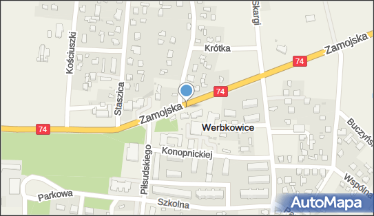 Pensjonat, Zamojska 2, Werbkowice 22-550 - Pensjonat