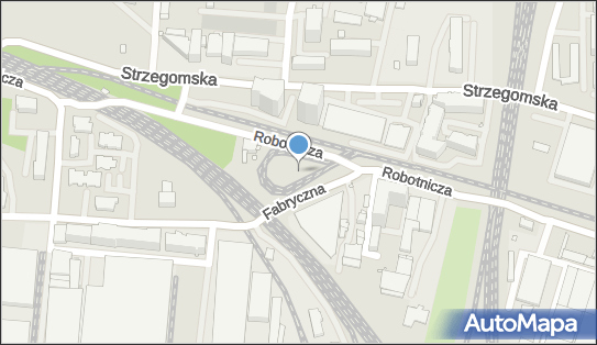 Pętla tramwajowa, Robotnicza, Wrocław 53-608 - Pętla tramwajowa