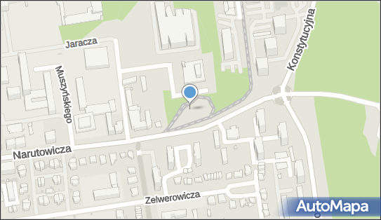 Pętla tramwajowa, Narutowicza Gabriela, prezydenta, Łódź 90-105, 90-117, 90-124, 90-125, 90-130, 90-131, 90-132, 90-135, 90-136, 90-138, 90-139, 90-140, 90-141, 90-145, 90-146, 90-248 - Pętla tramwajowa