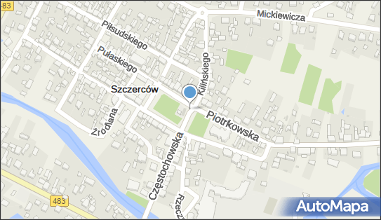 PKO Bank Polski - Bankomat, Św. Floriana 2, Szczerców 97-420, godziny otwarcia, numer telefonu