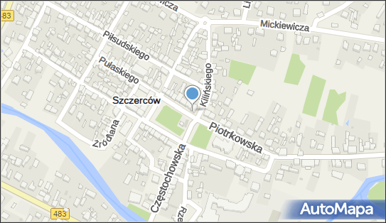 PKO Bank Polski - Oddział, pl. Św. Floriana 2, Szczerców 97-420, godziny otwarcia, numer telefonu