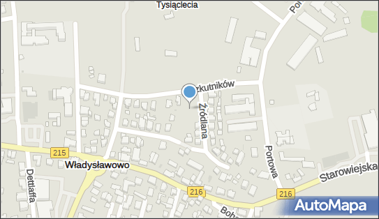 Plac zabaw, Ogródek, Źródlana, Władysławowo 84-120 - Plac zabaw, Ogródek