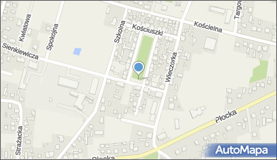 Plac zabaw, Ogródek, Sienkiewicza Henryka 6, Staroźreby 09-440 - Plac zabaw, Ogródek