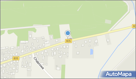 Plac zabaw, Ogródek, DW 805, Pogorzel - Plac zabaw, Ogródek
