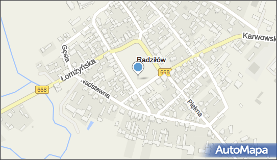 Plac zabaw, Ogródek, Plac 500-lecia668 23, Radziłów 19-213 - Plac zabaw, Ogródek