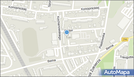 Plac zabaw, Ogródek, Kochanowskiego Jana 9, Żagań 68-100 - Plac zabaw, Ogródek