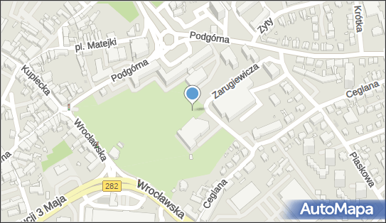 Plac zabaw, Ogródek, Zarugiewicza Grzegorza, Zielona Góra od 65-218 do 65-427 - Plac zabaw, Ogródek