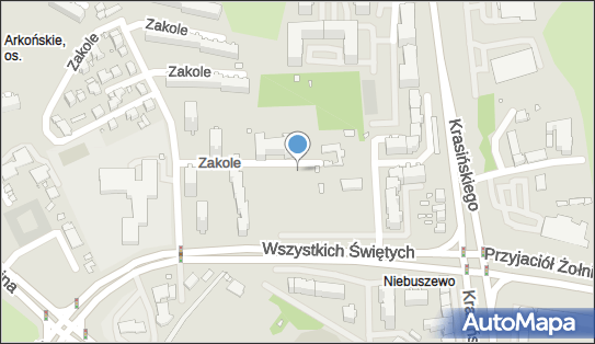 Plac zabaw, Ogródek, Wszystkich Świętych 66, Szczecin 71-457 - Plac zabaw, Ogródek