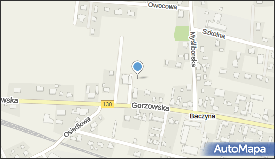 Plac zabaw, Ogródek, Gorzowska130 64, Baczyna 66-432 - Plac zabaw, Ogródek