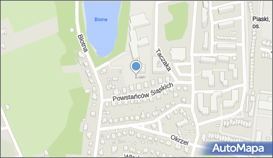 Plac zabaw, Ogródek, Powstańców Śląskich 9 66-400 - Plac zabaw, Ogródek