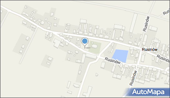 Plac zabaw, Ogródek, Rusinów 39, Rusinów 66-200 - Plac zabaw, Ogródek