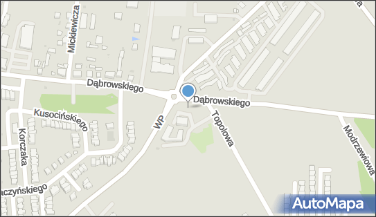 Plac zabaw, Ogródek, Dąbrowskiego Henryka, gen. 26A, Polkowice 59-100 - Plac zabaw, Ogródek