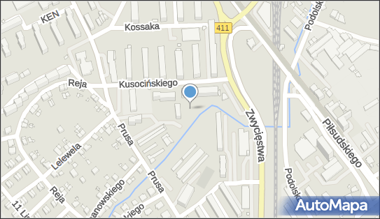Plac zabaw, Ogródek, Kusocińskiego Janusza 8A, Nysa 48-303 - Plac zabaw, Ogródek