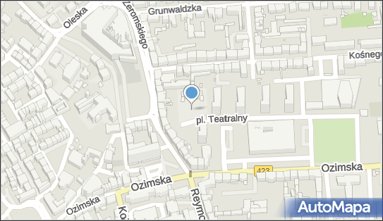 Plac zabaw, Ogródek, Plac Teatralny 3, Opole 45-056 - Plac zabaw, Ogródek