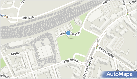 Plac zabaw, Ogródek, Namysłowska, Wrocław 50-304 - Plac zabaw, Ogródek