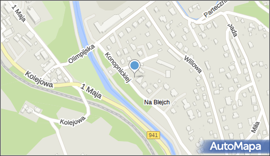 Plac zabaw, Ogródek, Konopnickiej Marii 27A, Wisła 43-460 - Plac zabaw, Ogródek