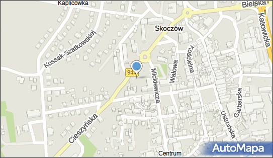 Plac zabaw, Ogródek, Cieszyńska 14, Skoczów 43-430 - Plac zabaw, Ogródek