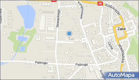 Plac zabaw, Ogródek, Plac Matejki Jana 2, Zator 32-640 - Plac zabaw, Ogródek