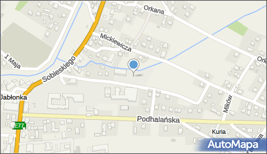 Plac zabaw, Ogródek, Jabłońskiego Piusa 9, Jabłonka 34-480 - Plac zabaw, Ogródek