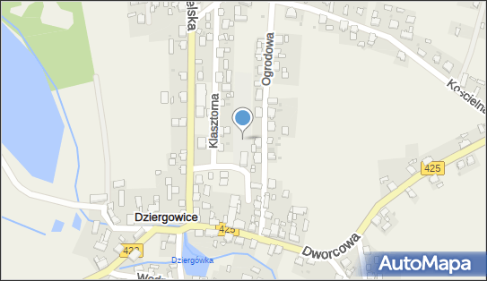 Plac zabaw, Ogródek, Ogrodowa 5, Dziergowice 47-244 - Plac zabaw, Ogródek
