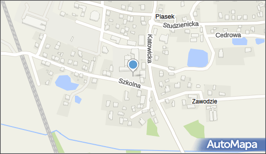 Plac zabaw, Ogródek, Szkolna 4, Piasek 43-211 - Plac zabaw, Ogródek