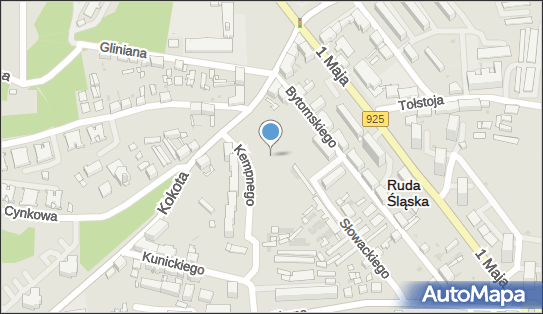 Plac zabaw, Ogródek, Kempnego Adolfa, Ruda Śląska 41-711 - Plac zabaw, Ogródek