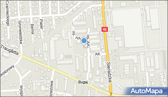Plac zabaw, Ogródek, Osiedle Armii Krajowej 15, Wieluń 98-300 - Plac zabaw, Ogródek