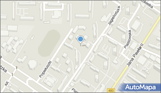 Plac zabaw, Ogródek, Jagiellońska 8, Sieradz 98-200 - Plac zabaw, Ogródek