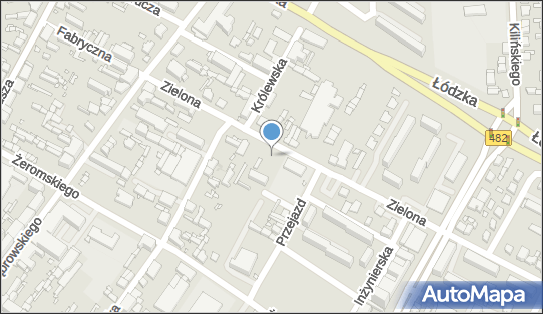 Plac zabaw, Ogródek, Zielona 10, Zduńska Wola 98-220 - Plac zabaw, Ogródek