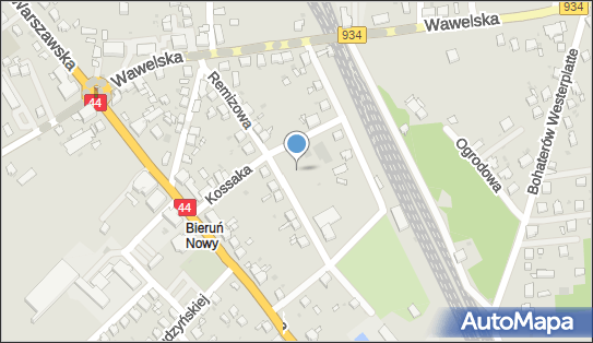 Plac zabaw, Ogródek, Kossaka Wojciecha 14, Bieruń 43-155 - Plac zabaw, Ogródek