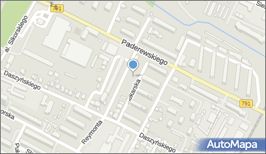 Plac zabaw, Ogródek, Reymonta Władysława 1, Zawiercie 42-400 - Plac zabaw, Ogródek