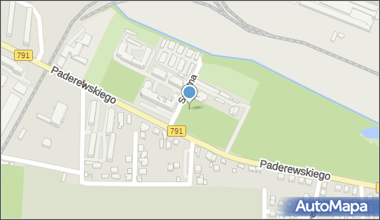 Plac zabaw, Ogródek, Paderewskiego Ignacego Jana78 57, Zawiercie 42-400 - Plac zabaw, Ogródek