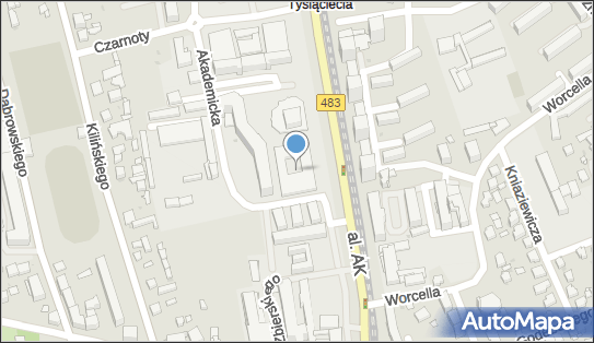 Plac zabaw, Ogródek, Aleja Armii Krajowej483491 19, Częstochowa 42-218 - Plac zabaw, Ogródek