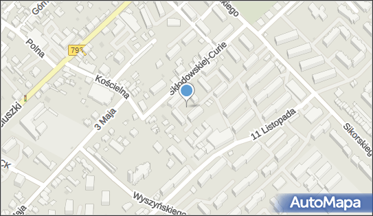 Plac zabaw, Ogródek, Skłodowskiej-Curie Marii 6B, Myszków 42-300 - Plac zabaw, Ogródek