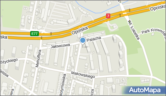 Plac zabaw, Ogródek, Palacha Jana 15, Kraków 31-325 - Plac zabaw, Ogródek